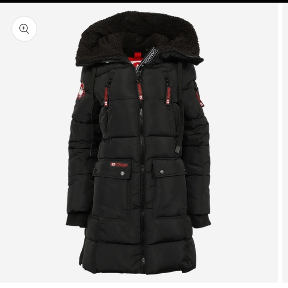 NWT Canada Weather Gear Women's Puffer Parka Jacket Black Sz Small & Medium - Picture 2 of 12
